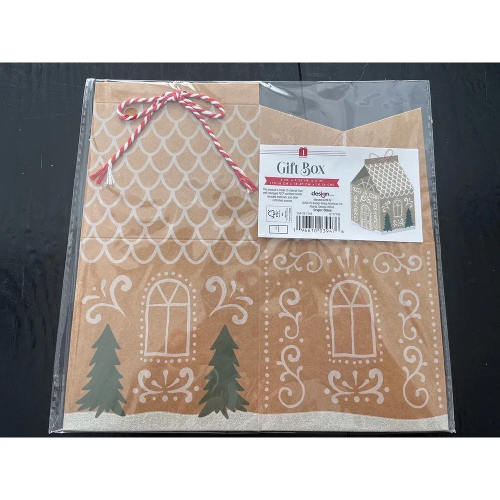 Target‎ Bullseyes Playground Christmas 3D Paper Gift Boxes  29 Total 3 Designs
